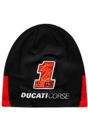 VALENTINO Herren Bagnaia Ducati Dual Line Beanie, , One Size