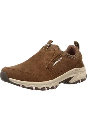 Skechers Damen Hillcrest Wanderschuh, BRN = Braun, 37.5 EU Weit