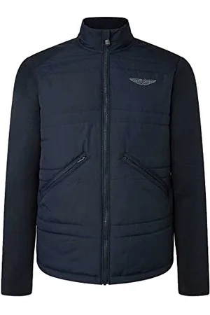 Hackett Herren Am Moto Quilt Fz Sweatshirt, , XXL