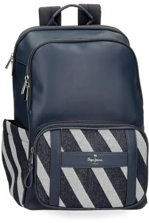 Pepe Jeans Celine Rucksack für Notebook 39,6 cm (15,6 Zoll), , 30 x 41 x 14 cm, Polyester mit Kunstlederdetails, 12,76 l von Joumma Bags, , laptoprucksack