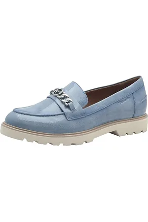 Tamaris Slipper Damen Vegan Bequem blau,EU 37