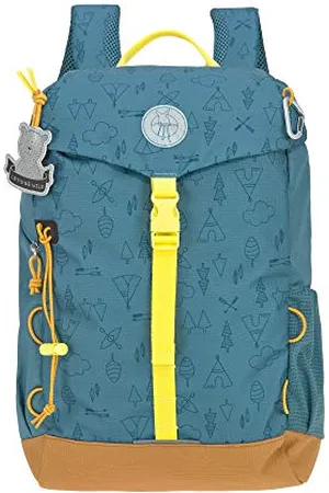 LÄSSIG Kinder Wanderrucksack Kinderrucksack mit Brustgurt gepolsterte Schultergurte wasserabweisend, 14 Liter/Big Outdoor Backpack Adventure