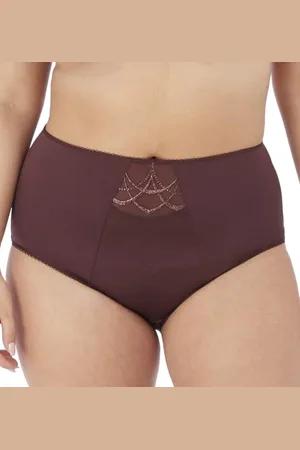 Elomi Damen Cate Embroidered Full Coverage Brief Unterwäsche, , L