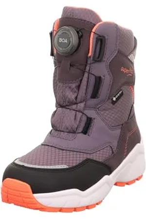 Superfit Mädchen CULUSUK 2.0 warm gefütterte Gore-Tex Stiefel, LILA/ORANGE 8510