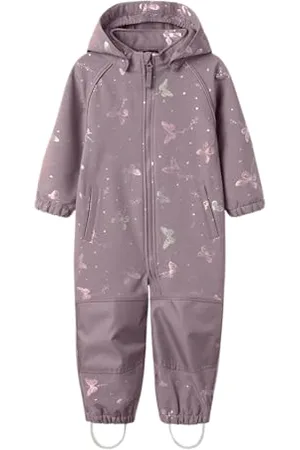 NAME IT Mädchen Nmfalfa08 Softshell Suit Foil 1Fo Noos, , 110