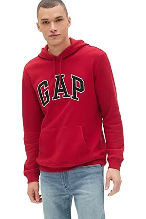 GAP Herren Logo Fleece Hoodie Hooded Sweatshirt, , Small