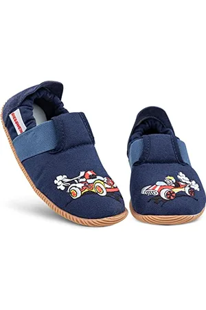 Giesswein Schulendorf, Hausschuh Jungen, Dk.Blau, 25 EU