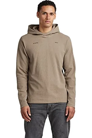 G-Star RAW Herren Lightweight Hoodie Logo Tape Center Back, , XXL