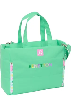Safta BENETTON MINT Laptoptasche 35,6 cm (14,1 Zoll), mit Tasche, Rucksack, ideal für Kinder verschiedener Altersgruppen, bequem und vielseitig, Qualität und Widerstandsfähigkeit, 54 x 17 x 31 cm