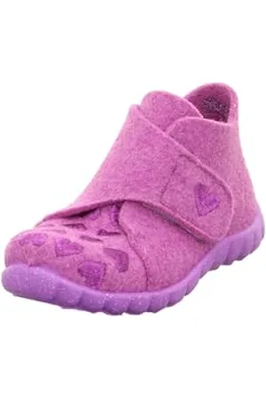Superfit Baby-Mädchen Happy WOLLFILZ Hausschuh, , 20 EU