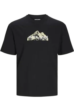 JACK&JONES JUNIOR Jungen Jcomountain Logo Tee Crew Neck Sn Mni T-Shirt, , 98 EU