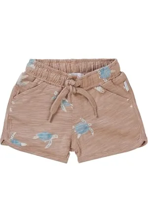 Noppies Baby - Jungen Boys Beckley Allover Print Shorts, Warm Taupe, 68 EU
