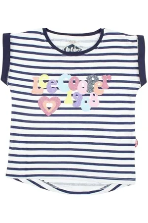 Lee Mädchen Maglietta Ragazza Kurzarm Shirt,
