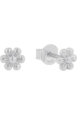 Prinzessin Lillifee Ohrstecker 925 Sterling Mädchen Kinder Ohrschmuck, 0,5 cm, , Blume, Kommt in Schmuck Geschenk Box, 2035996