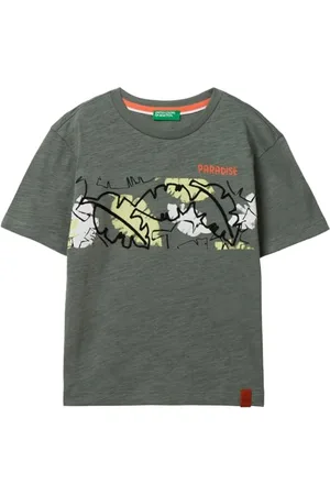 Benetton Jungen 3luqg10fz T-Shirt, , 18 Monate
