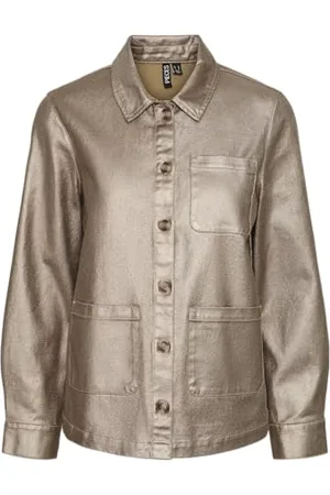 Pieces® Pcnabia Ls Gold Jacket Fc