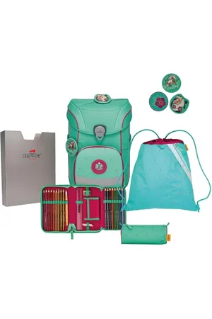 DERDIEDAS DER DIE DAS leichter Schulranzen, ErgoFlex Easy Set 5-teilig, ca. 20,5 l Volumen, ca. 950 g Gewicht