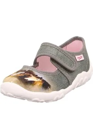 Superfit Mädchen Bonny Niedrige Hausschuhe, Grün (Grün 70), 23 EU
