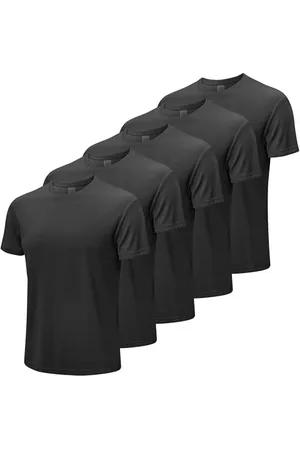 MEETWEE Herren T-Shirt Kurzarm Sommer Sports Tshirts Gym Fitness Männer Schnelltrocknend Atmungsaktiv Trainingsshirt Funktionsshirt Sportshirt