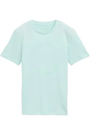 TOM TAILOR T-Shirt aus Baumwolle, red Rosewood Stripe, XS