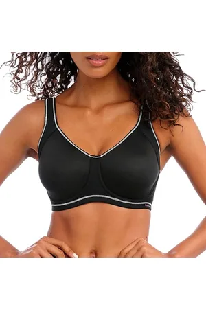 Freya Damen Sonic Underwire Molded Spacer Bra Sport BH, Storm, 85I EU (38G UK)