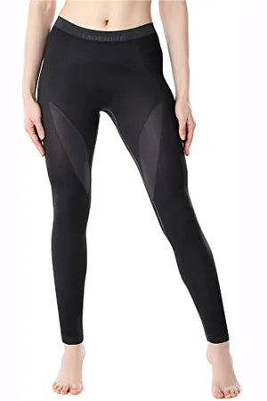 Ladeheid Damen Winter Funktionsunterwäsche Thermounterwäsche Skiunterwäsche Lange Unterhose Thermoaktiv LAGI005 ( , XL)