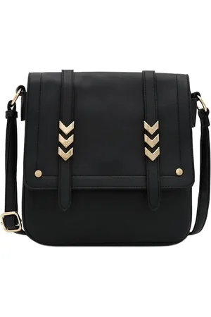 Alyssa Double Compartment Large Flapover Crossbody Bag Umhängetasche