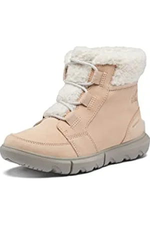 sorel EXPLORER II CARNIVAL COZY WATERPROOF Winterstiefel für Damen, Braun (Nova Sand x Chrome Grey), 37 EU