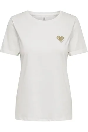 ONLY ONLKITA Life S/S Logo TOP NOOS