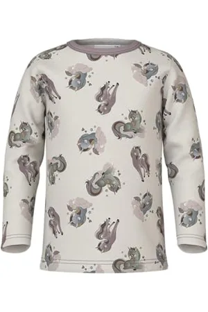 NAME IT Nmfwillitus Wool Ls Top Noos