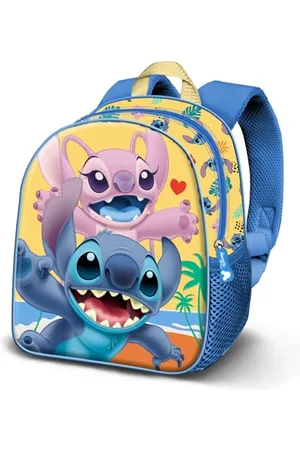 Disney Lilo und Stitch Ocean-Basic Rucksack, Blau, 30 x 38 cm, Kapazität 13 L