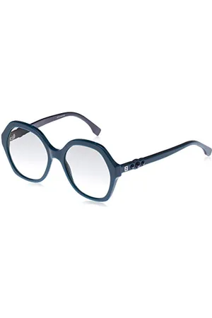 Fendi Sonnenbrille FF 0270/S ZI9/9O Groß Sonnenbrille 56, Blau