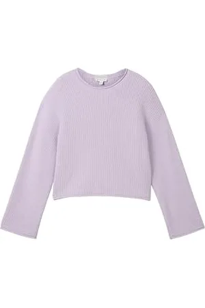 TOM TAILOR Mädchen Kinder Basic Pullover mit Rundhalsausschnitt, , 140