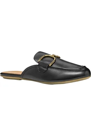 Geox Damen D Palmaria A Loafer Flat, Black, 38 EU