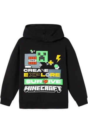 NAME IT Boy Hoodie Minecraft