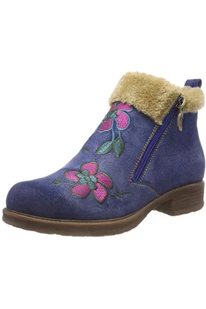 LAURA VITA Damen Anita 50 Stiefeletten, Blau (Bleu), 37 EU