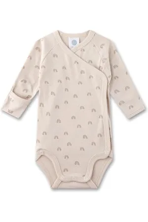 Sanetta Baby-Wickelbody | Nachhaltiger und süßer Unisex-Wickelbody aus Bio-Baumwolle. Baby Wickelbody 062