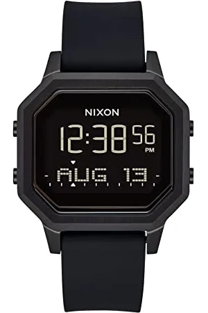 Nixon Damen Digital Japanisches Automatikwerk Uhr mit Kunststoff Armband A1211-001-00