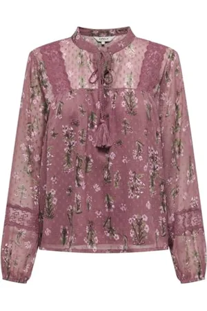 ONLY Damen Onltessa Eliza Ls Top WVN, , Large
