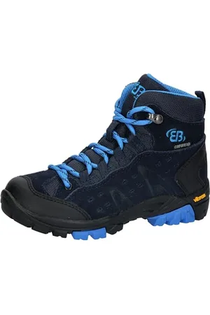 BRUTTING Mount Bona High Kids Trekkingsstiefel, Marine/Blau, 40 EU