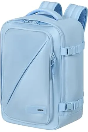 American Tourister Take2Cabin - Ryanair Kabinentasche 25 x 20 x 40 cm, 24 L, 0.50 kg, Handgepäck, Flugzeug Rucksack S Underseater, Blau