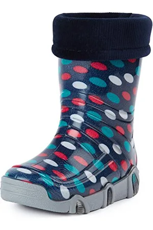 Ladeheid Kinder Mädchen Jungen Gummistiefel gefüttert Swk 24 ( , 27/28 EU)