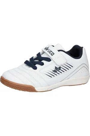 LICO Jungen Unisex Kinder Chaska VS Hallenturnschuhe, Weiss/Marine, 29 EU