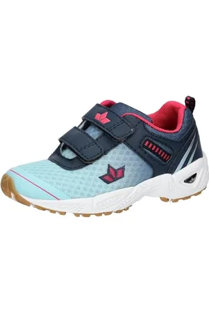 LICO Barney V Hallenturnschuhe, Marine/Türkis/Pink, 34 EU