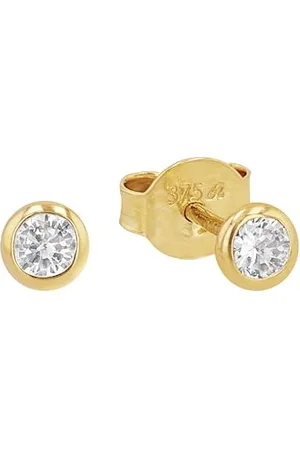 Amor Ohrstecker für Damen, Gold 375, Zirkonia synth.
