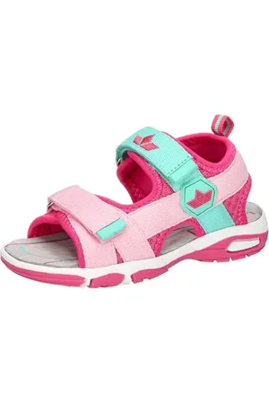 LICO Jungen Unisex Kinder Palau V Sandalen, Rosa/Pink/Türkis, 27 EU