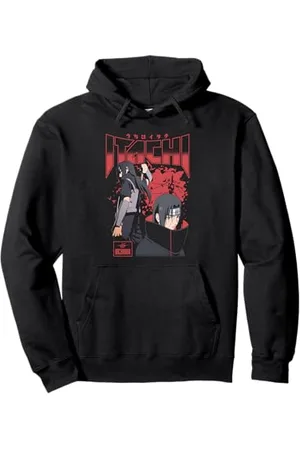 Naruto Shippuden Itachi Uchiha Red Splatter Anime Pullover Hoodie