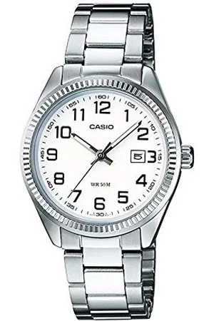 Casio Damen Analog Quarz mit Edelstahl Armbanduhr LTP 1302PD 7BVEF