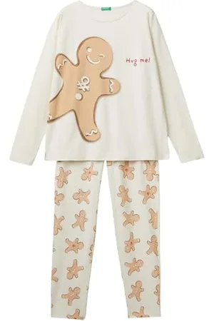 Benetton Damen Pig(Trikot + Hose) 3dke3p03k Pyjamaset, , M