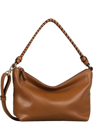 Gabor Bags Lela Damen Schultertasche Mittelgroß Braun
